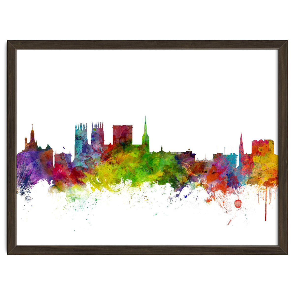 York England Skyline