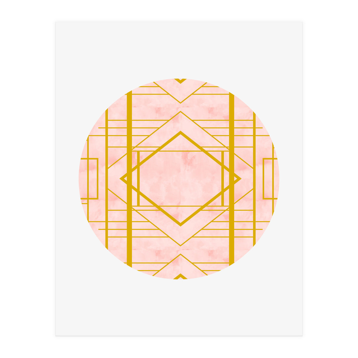 Art Deco Blush (Print Only)