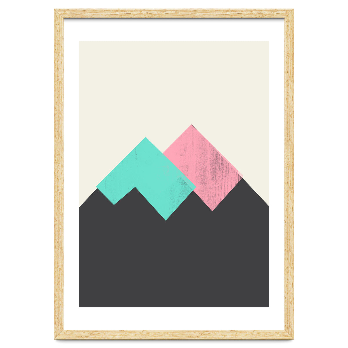 Pastel Mountains I
