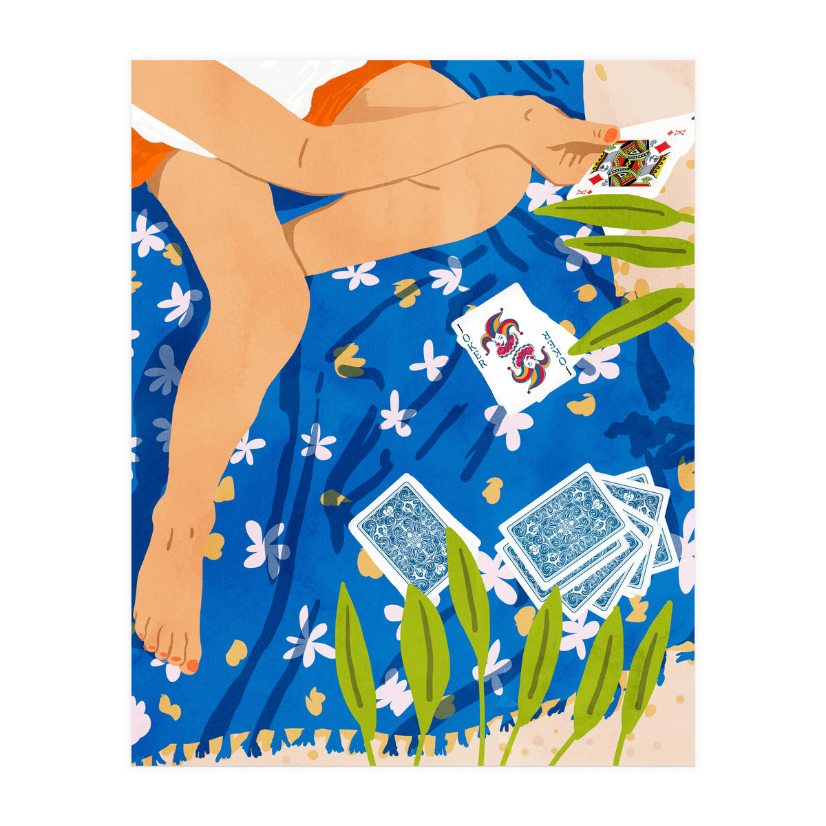 The Hand You Are Dealt Is Determinism, The Way You Play It Is Free Will (Print Only)