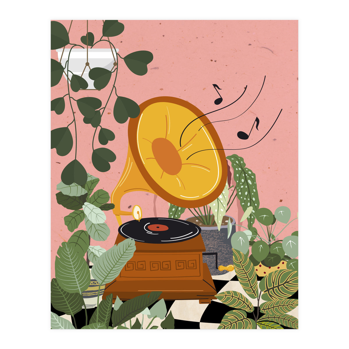 Music in My Garden (Print Only)