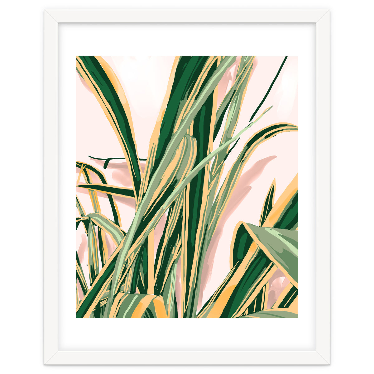 Blush Botanical Unfolding