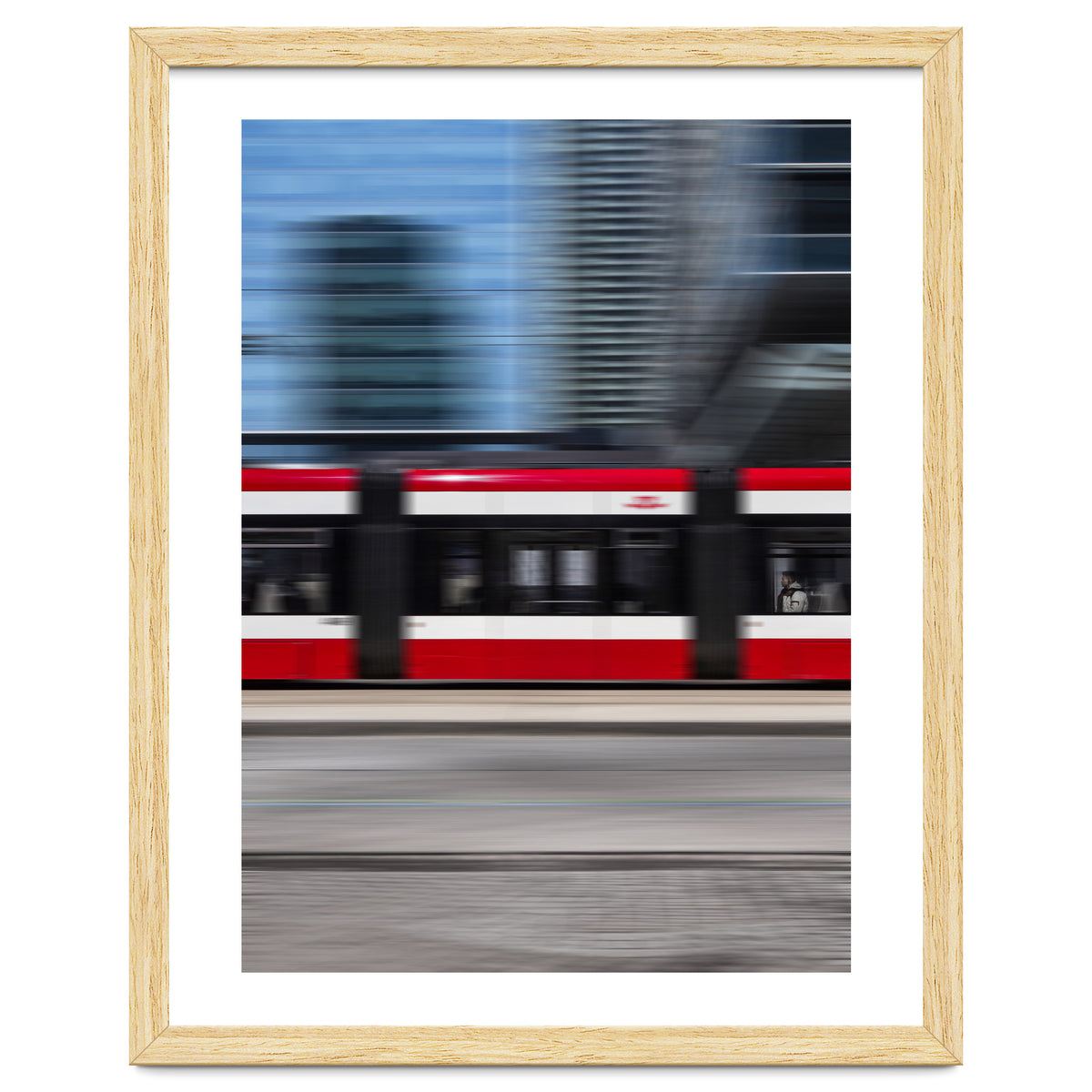 The 509 Harbourfront Streetcar Blur Version No 5