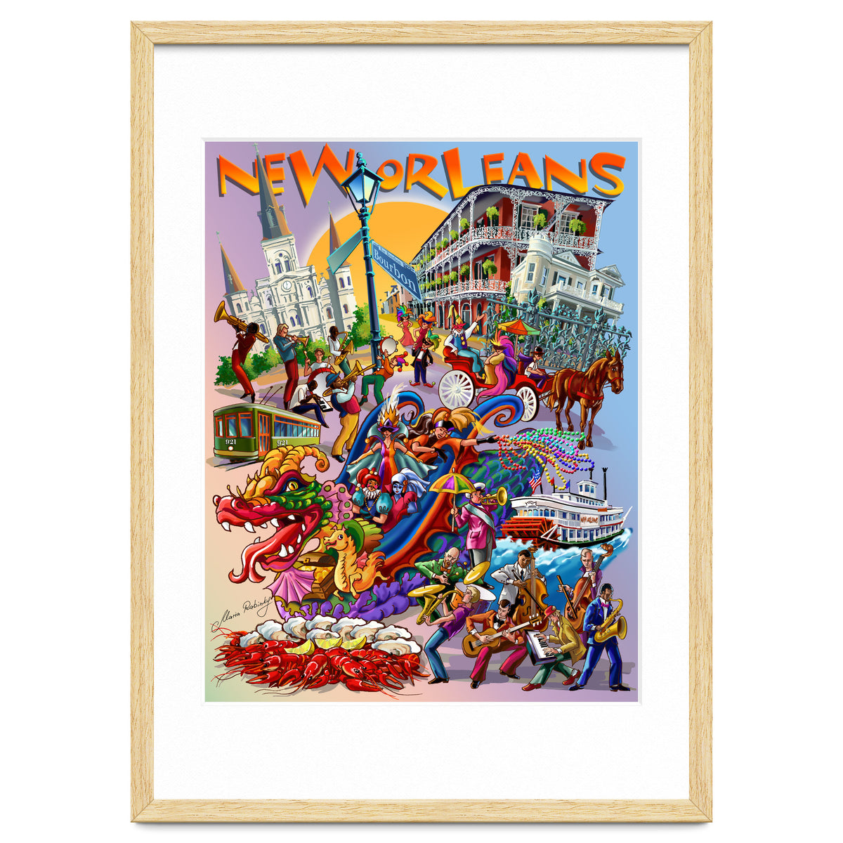 New Orleans Illustration