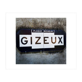 French sign: Gizeux (Print Only) thumbnail