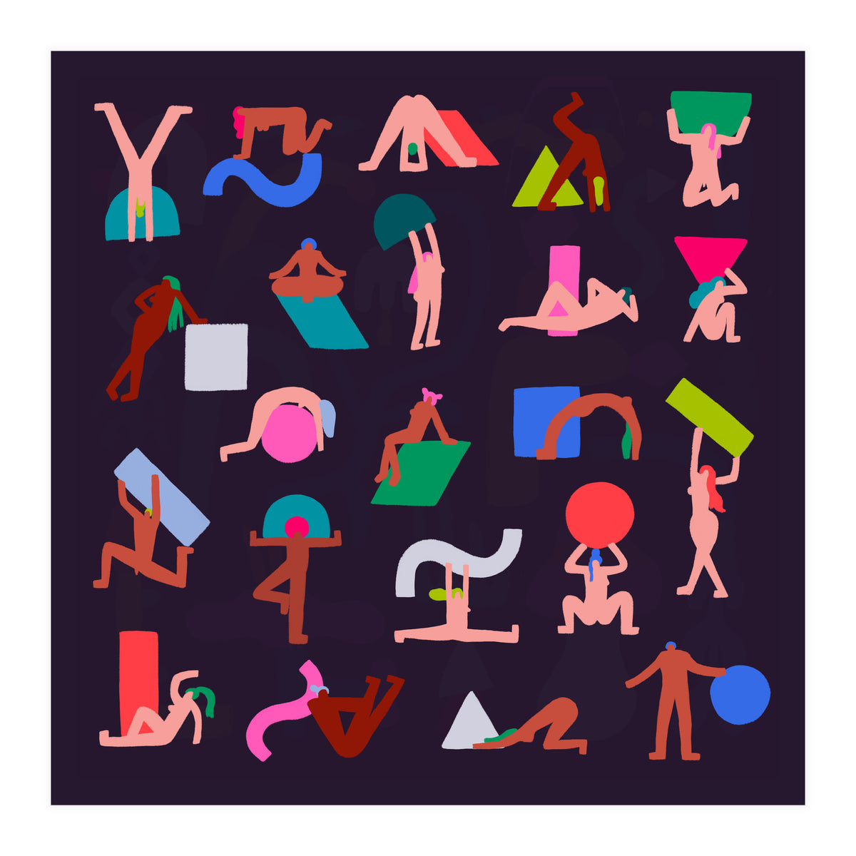 Free The Shape Free The People (Print Only)