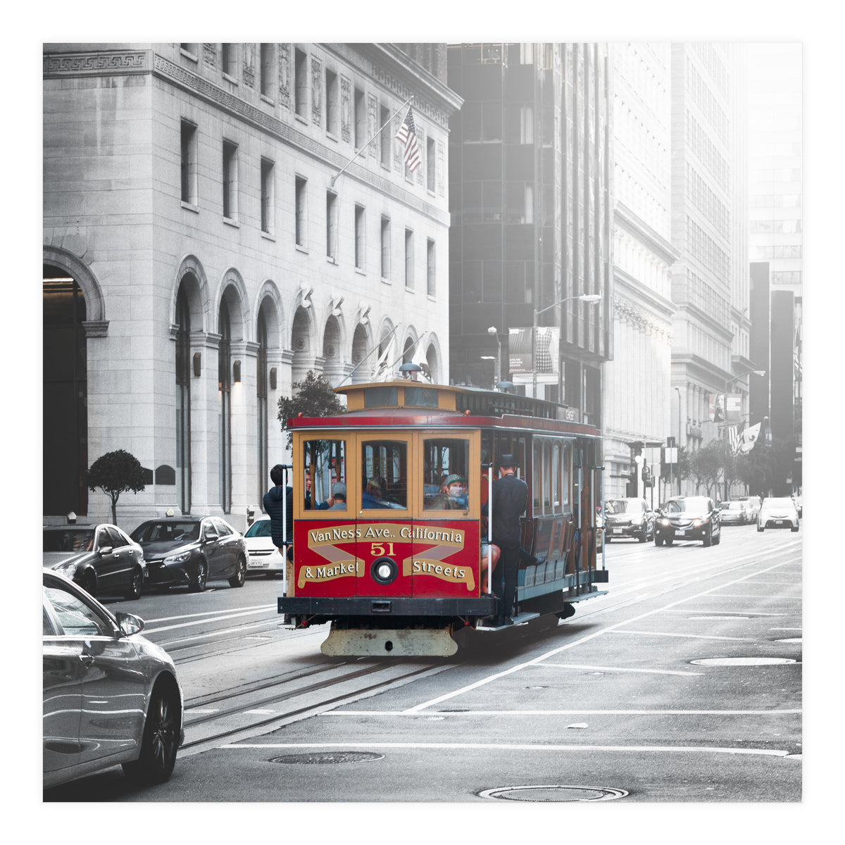 California street, 21st centrury (Print Only)