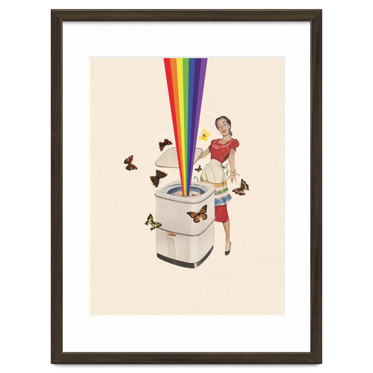 Rainbow Washing Machine