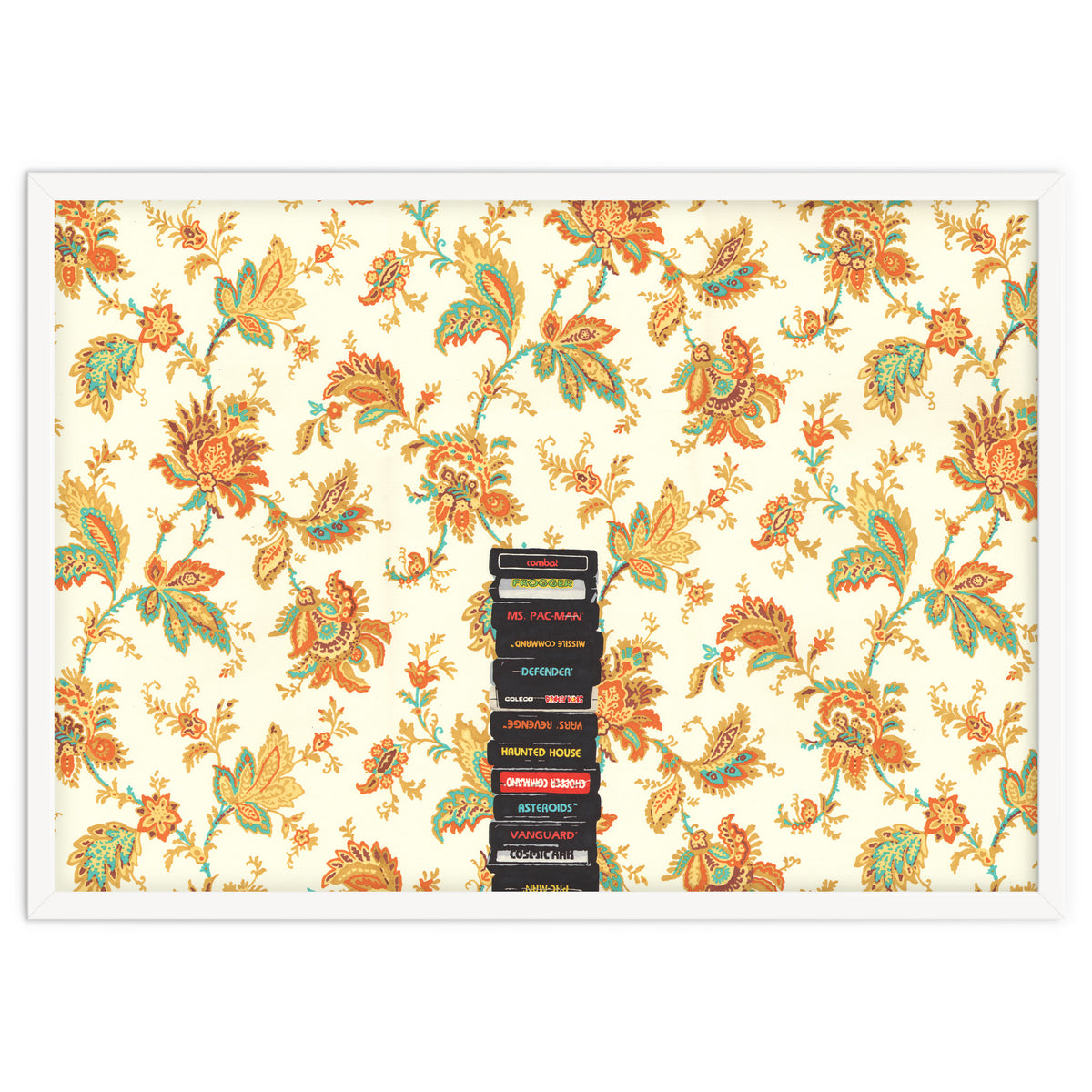 Atari & Flower Wallpaper