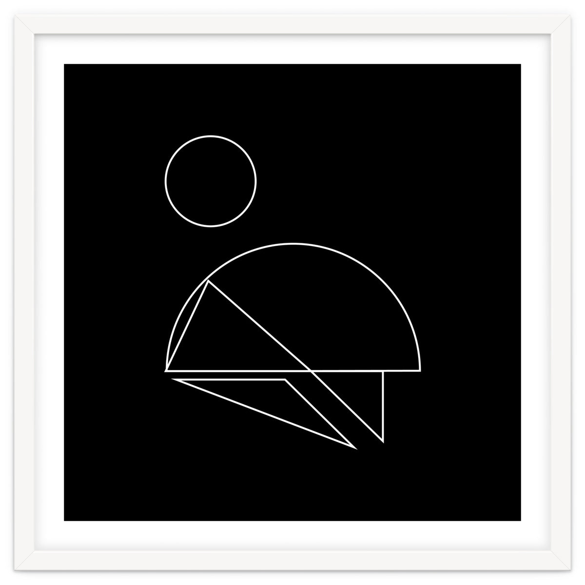 Mountain climber | minimal geometric