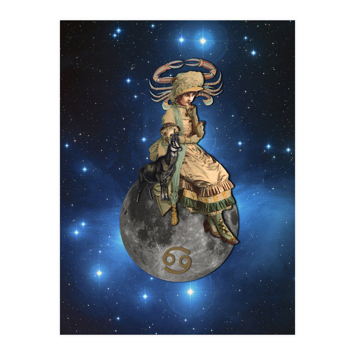 Cancer Zodiac Sign (Print Only)