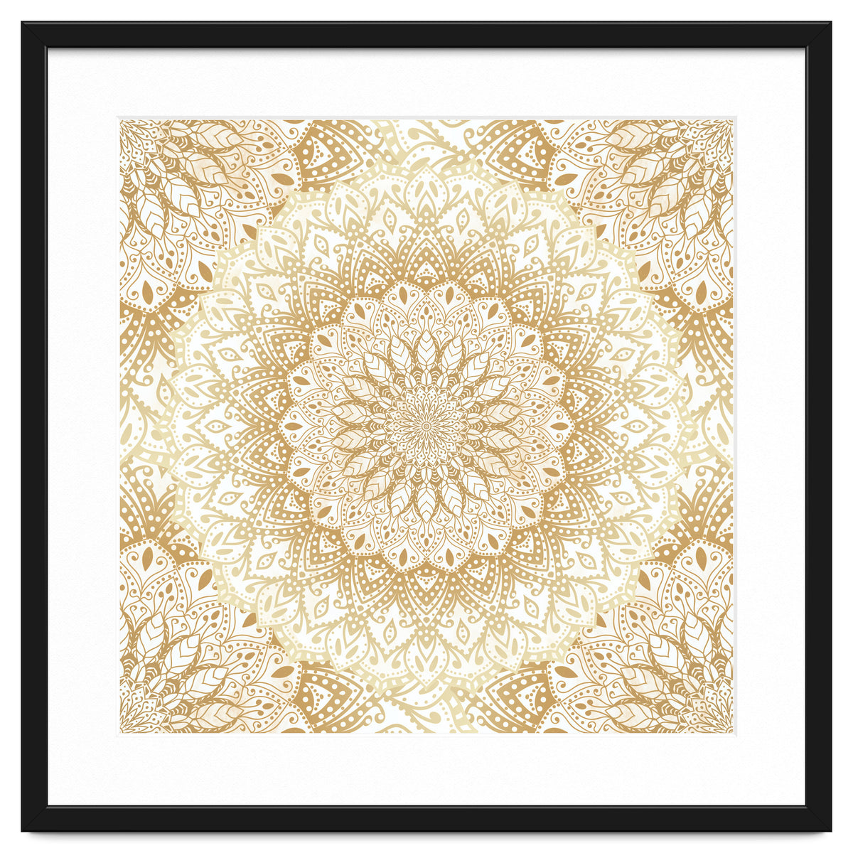 Mandalas For May Gold
