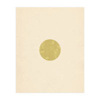 Olive green circle (Print Only)