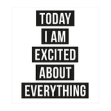 Excited About Everything (Print Only) thumbnail