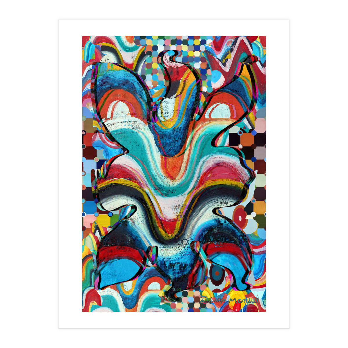 Pop Abstract 2023 Tapiz 81 (Print Only)