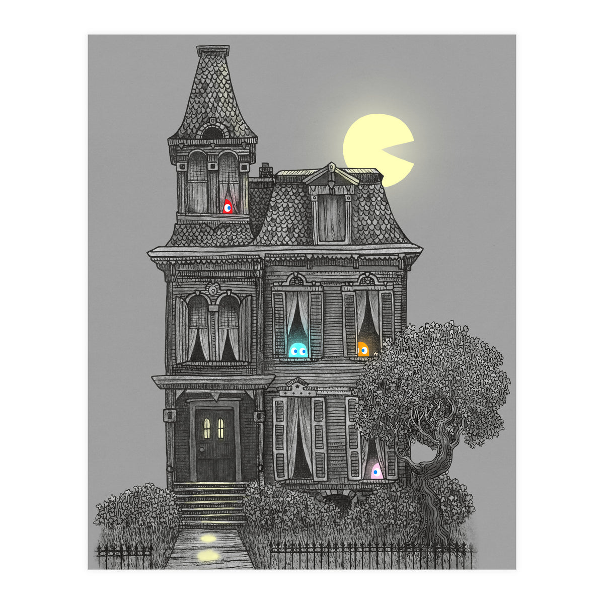 Haunted By The 80 S (Print Only)