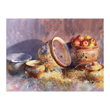 Sunny still life with straw (Print Only) thumbnail