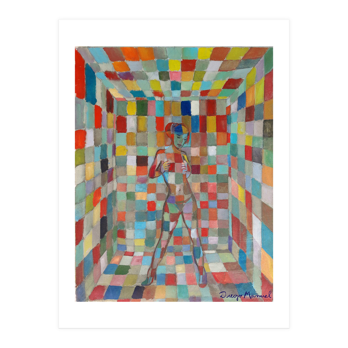 Chica Cubista (Print Only)