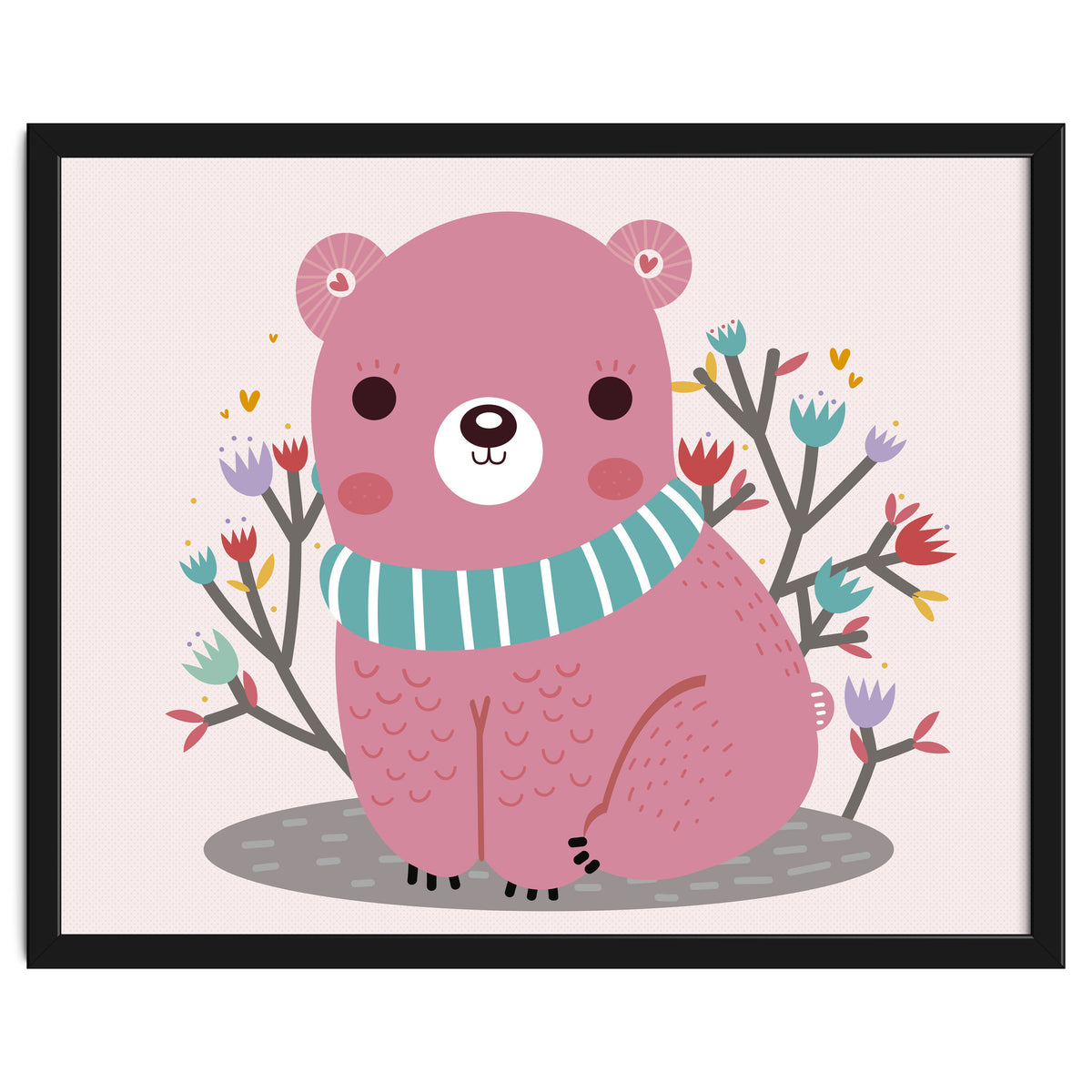 Pink bear