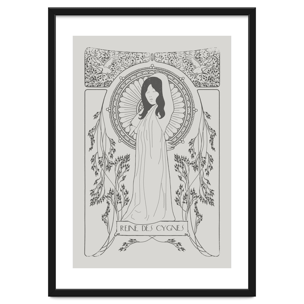 Reine Des Cygnes Grey