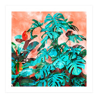 Monstera In My Backyard (Print Only)