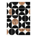 Mid-Century Modern Pattern No.1 - Concrete and Wood (Print Only) thumbnail