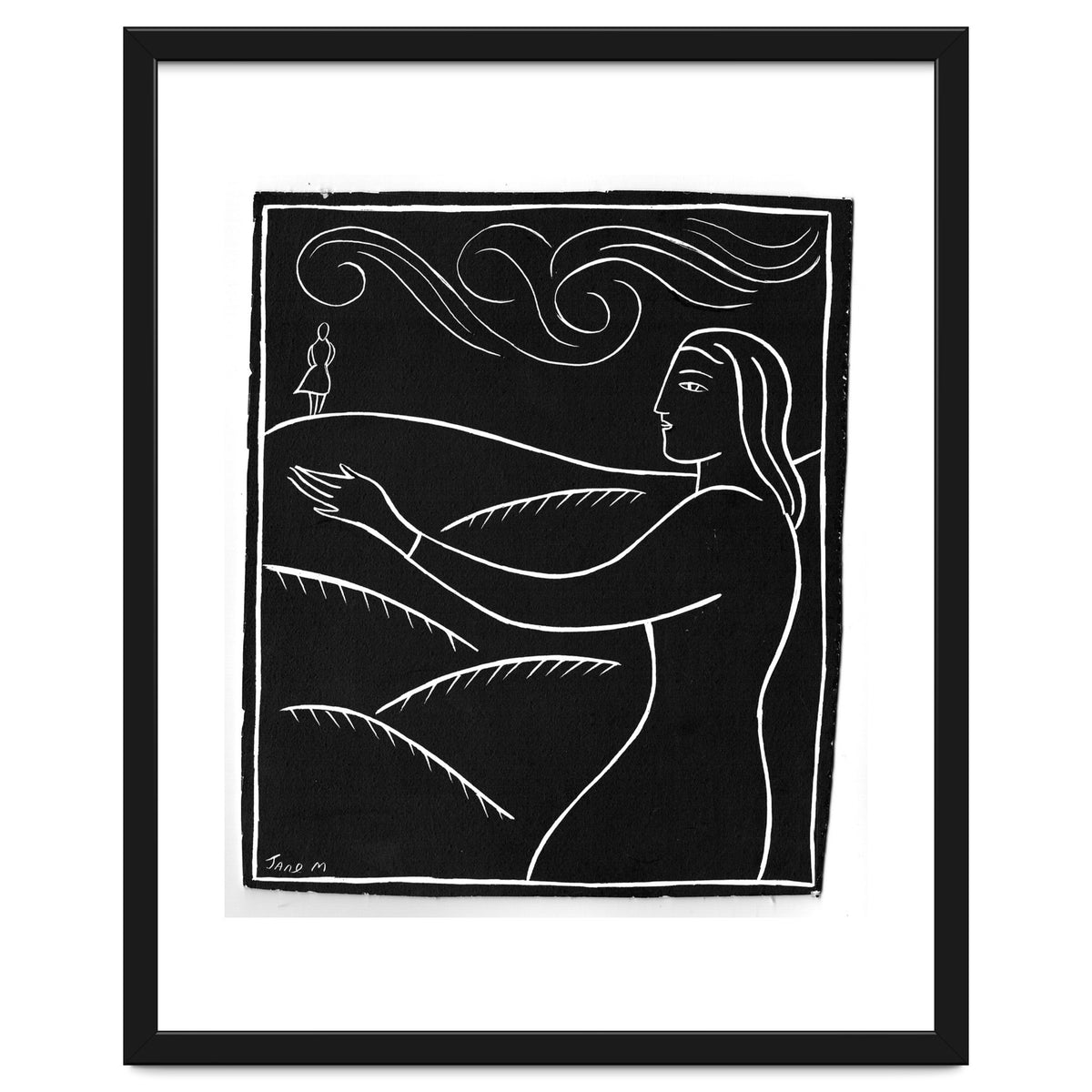 Woman With Future Self