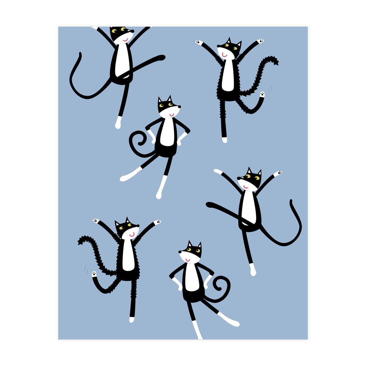Dancing Cats (Print Only)