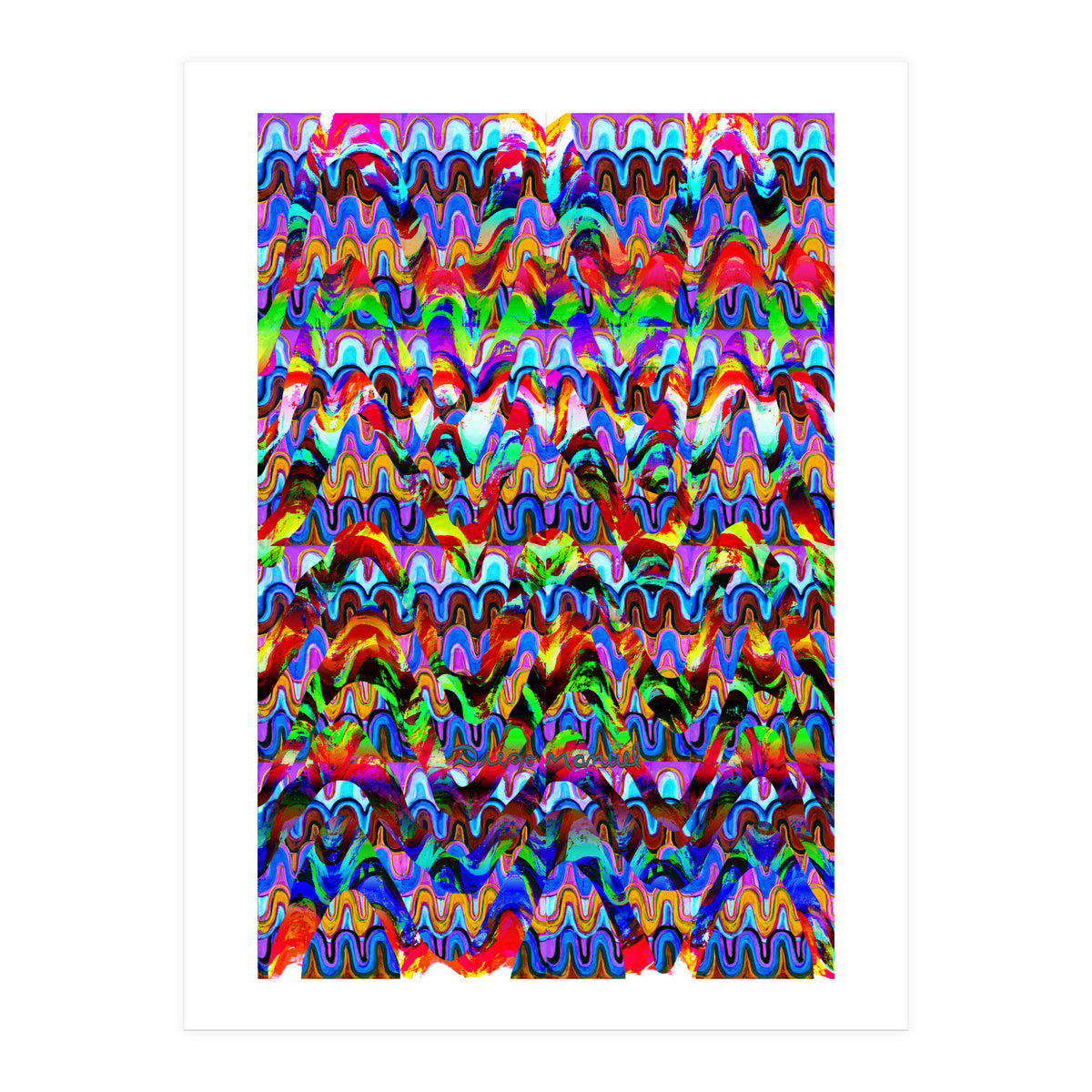 New Graffiti B 76 (Print Only)