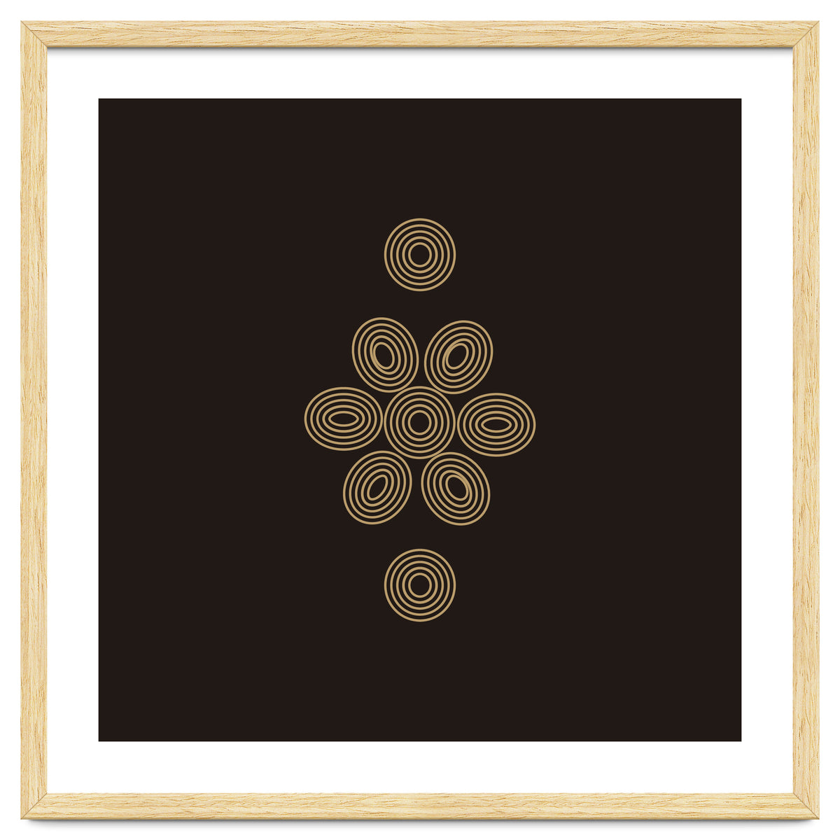 Geometric flower | minimal lines