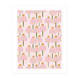 Pastel Pink Flower Pattern  (Print Only) thumbnail