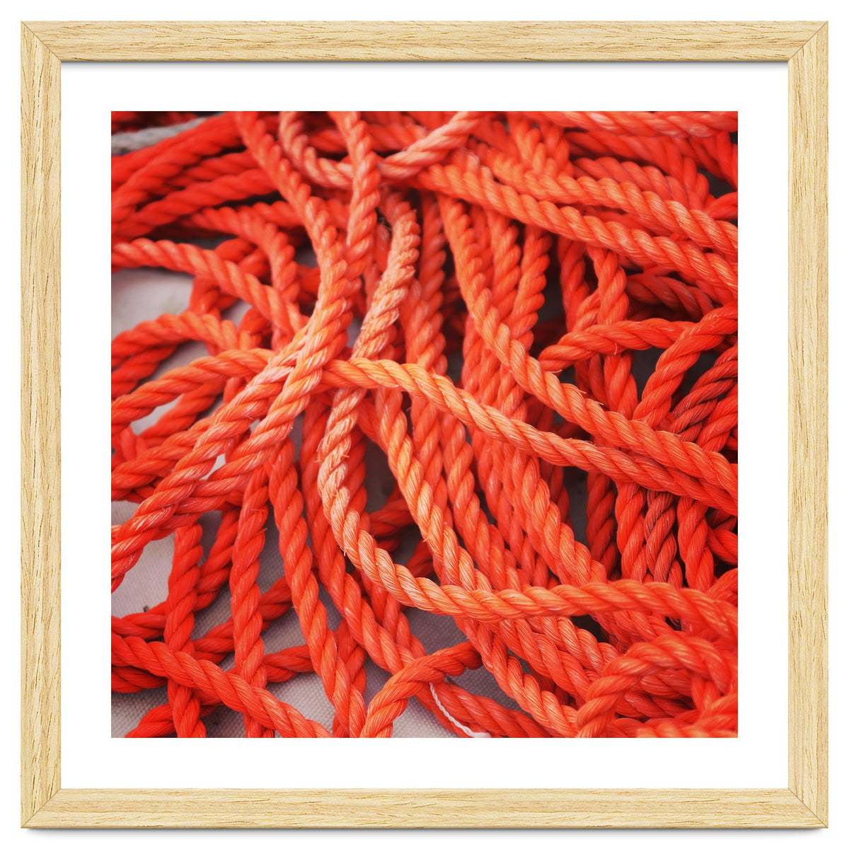 Orange ropes