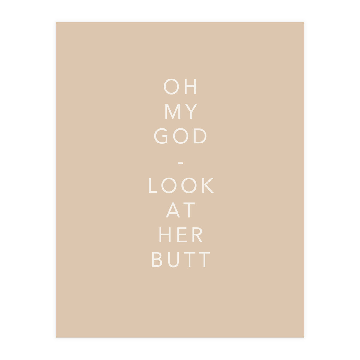 HER BUTT (Print Only)