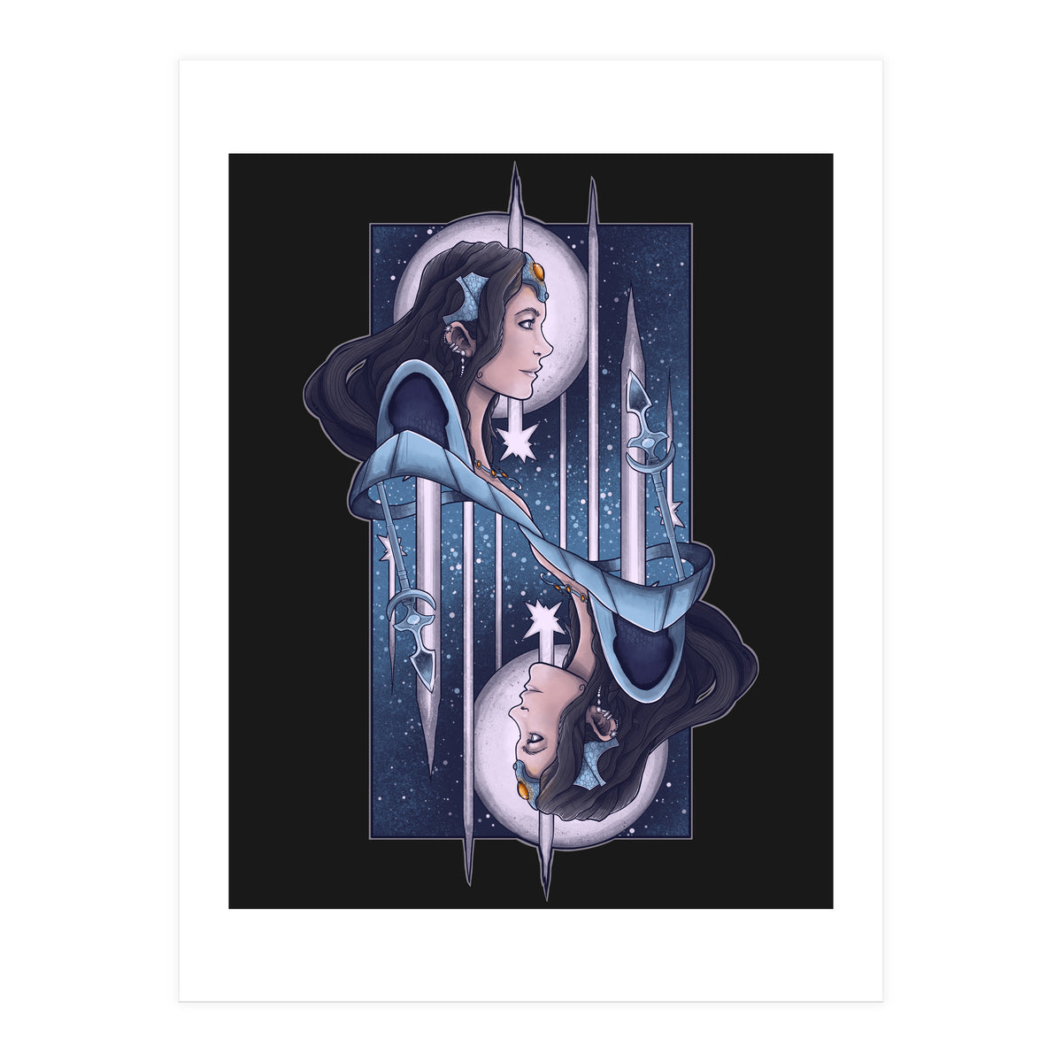 Moon's Priestess (Print Only)