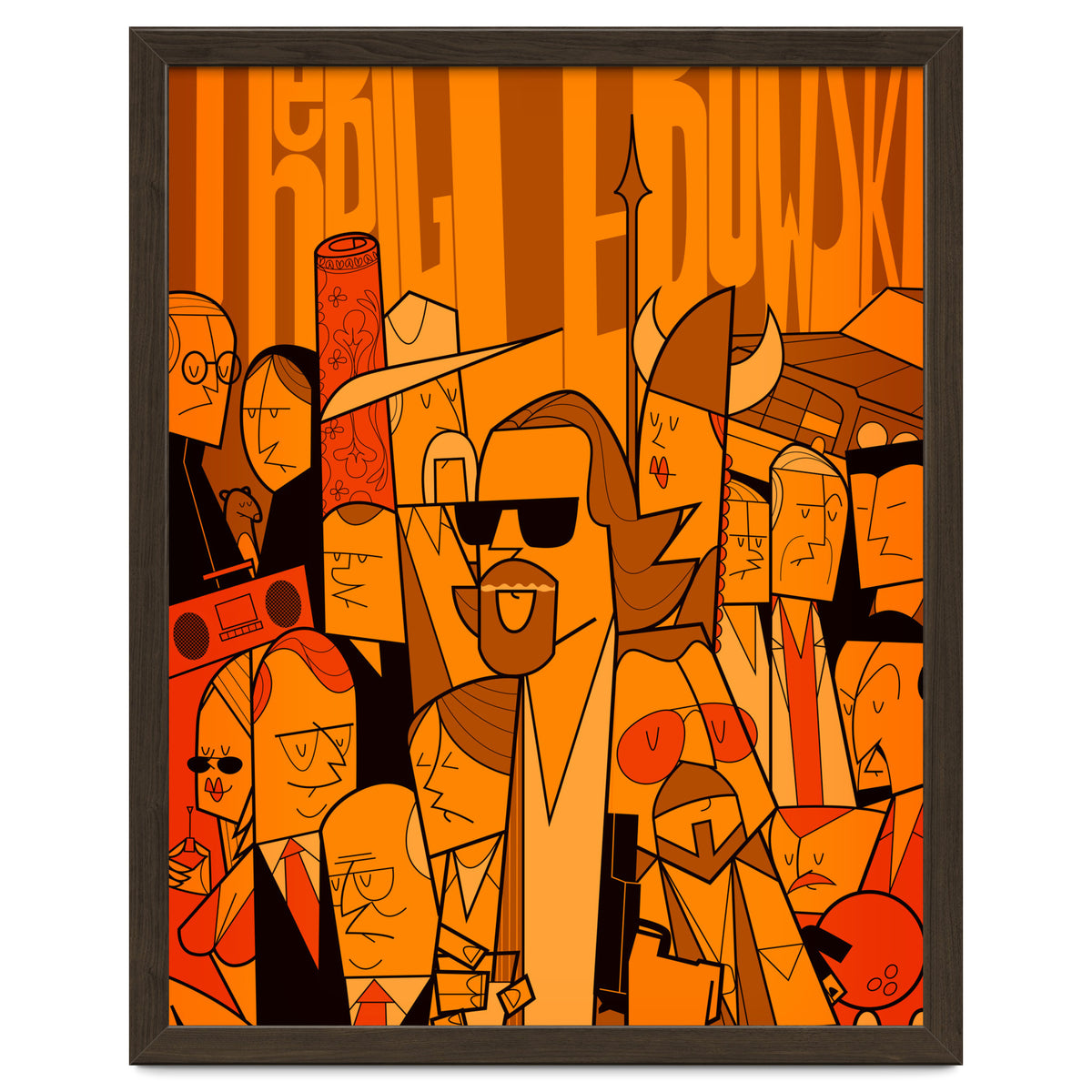 The Big Lebowski Alternative Movie Poster