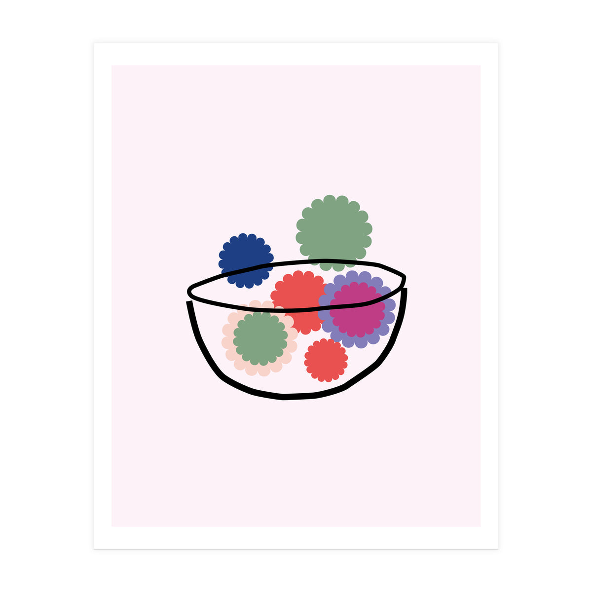 Fruits Or Flowers Rgb (Print Only)