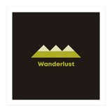 Wanderlust | modern typography (Print Only) thumbnail