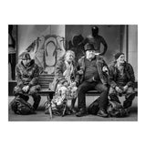 Three plus one locals at the Hat Fair (Print Only) thumbnail