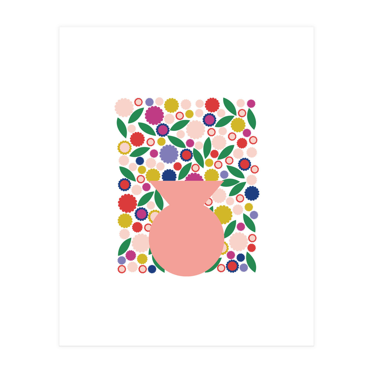 Mediterranean Terra Cotta Pot1 (Print Only)