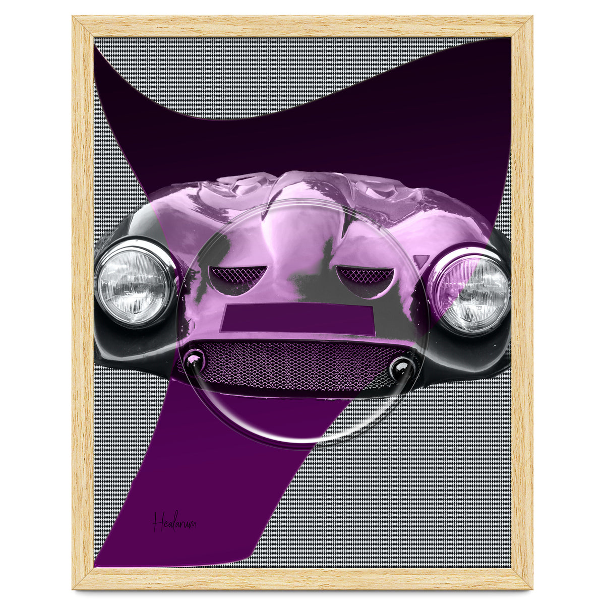 Emoji & Cars purple