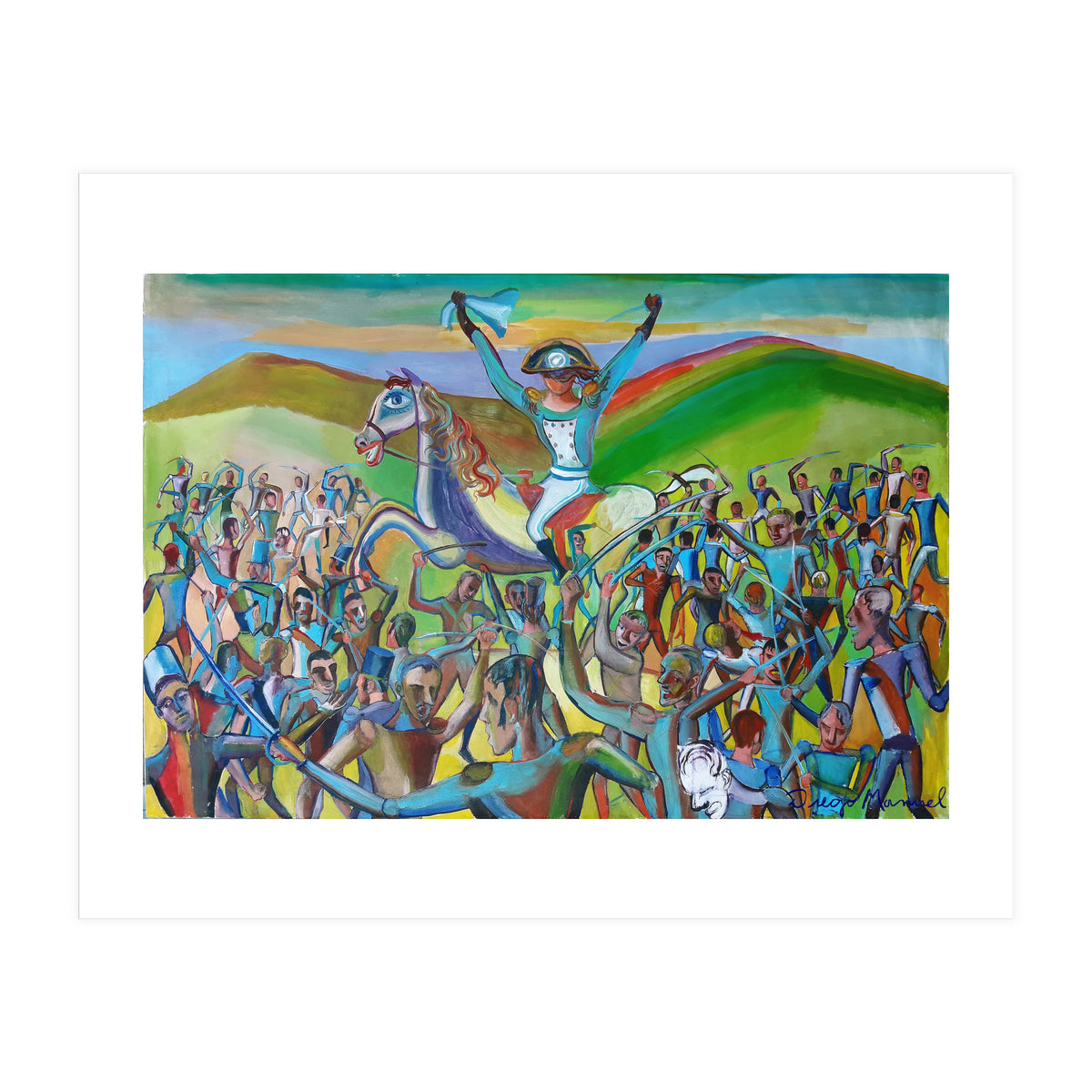 Batalla De Tucuman (Print Only)