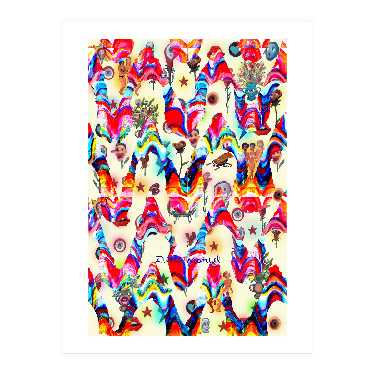 Pop Abstract 34 (Print Only)