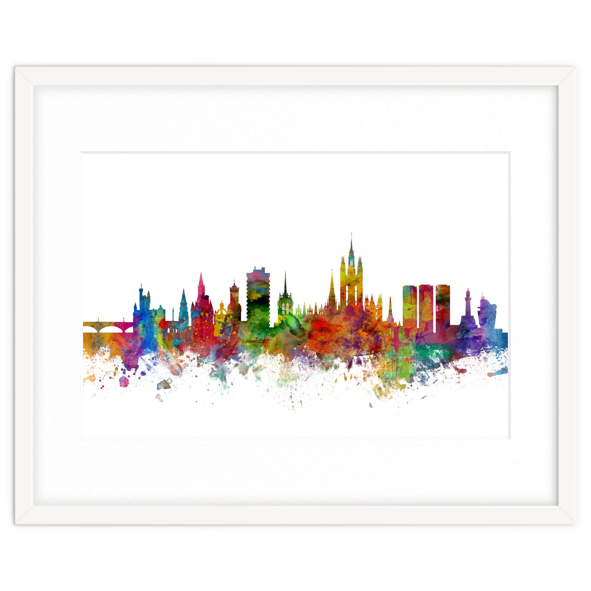 Aberdeen Scotland Skyline