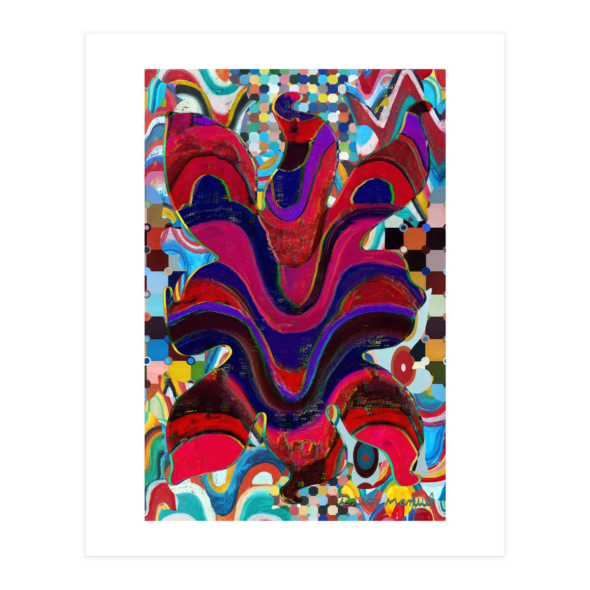 Pop Abstract 2023 Tapiz 94 (Print Only)