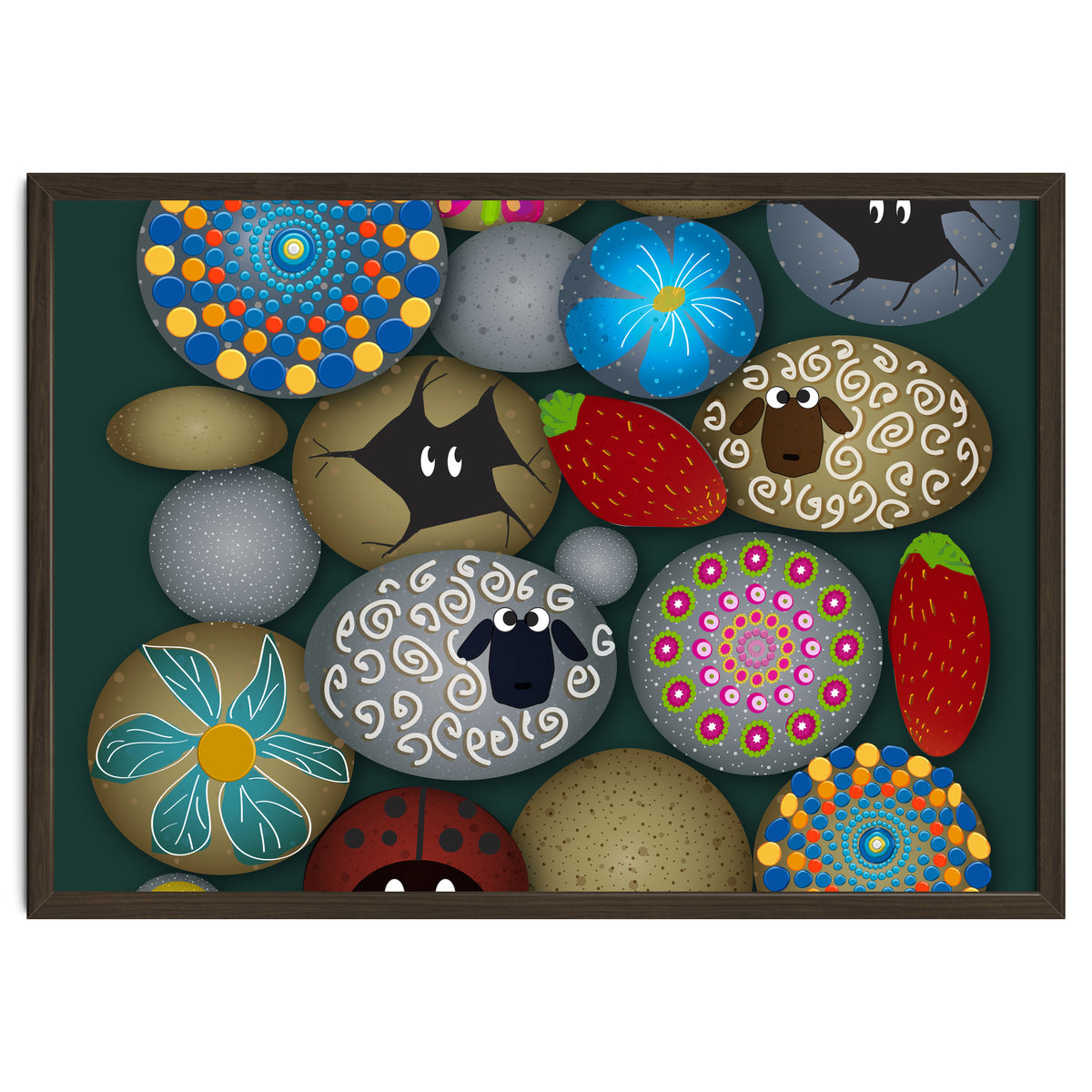 Painted Rocks