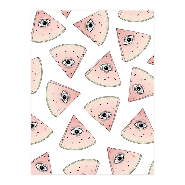 Curious Watermelon (Print Only)