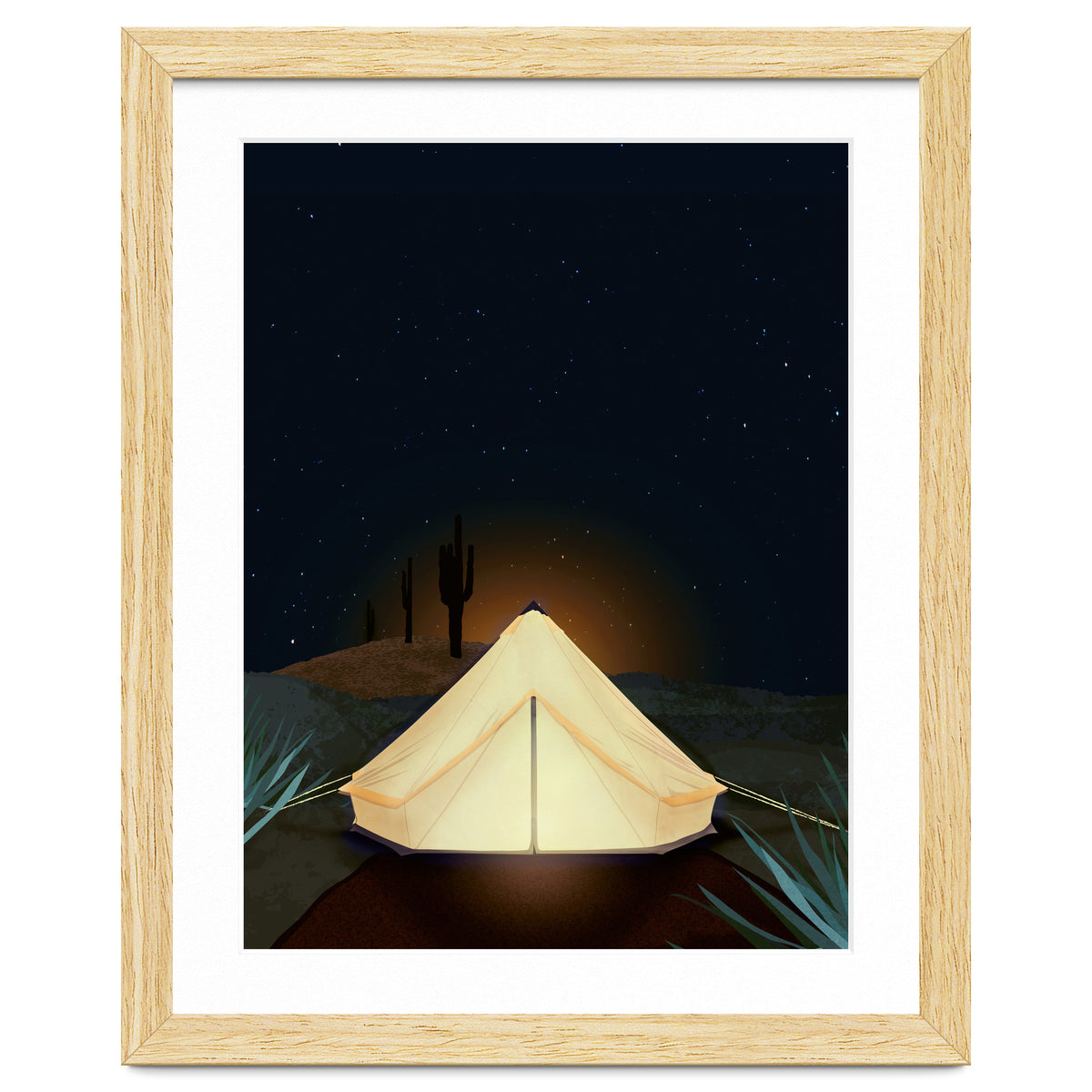 Tent at Night