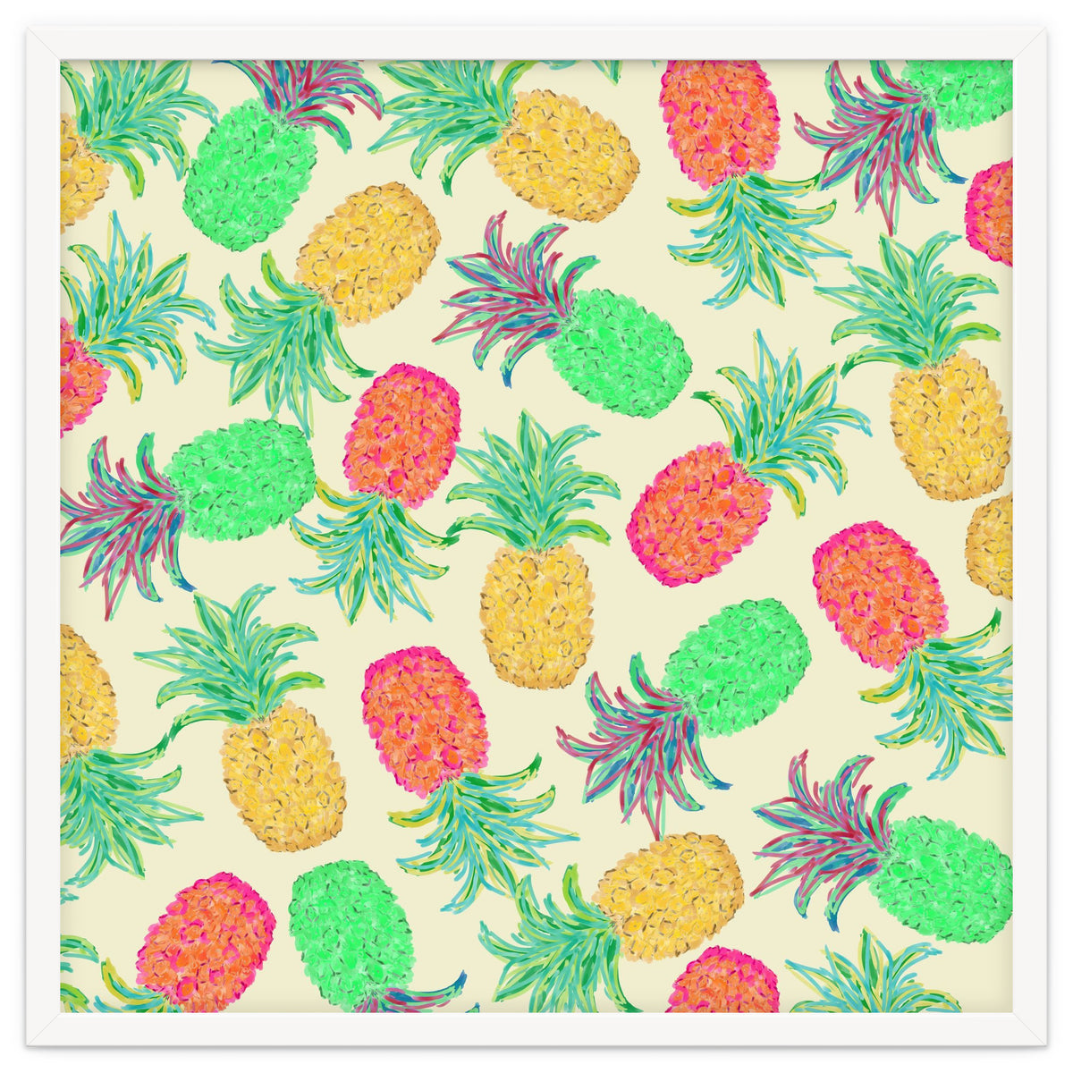 Pineapple Pandemonium Multicolo