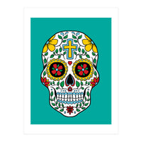 Colorful Skull III (Print Only)