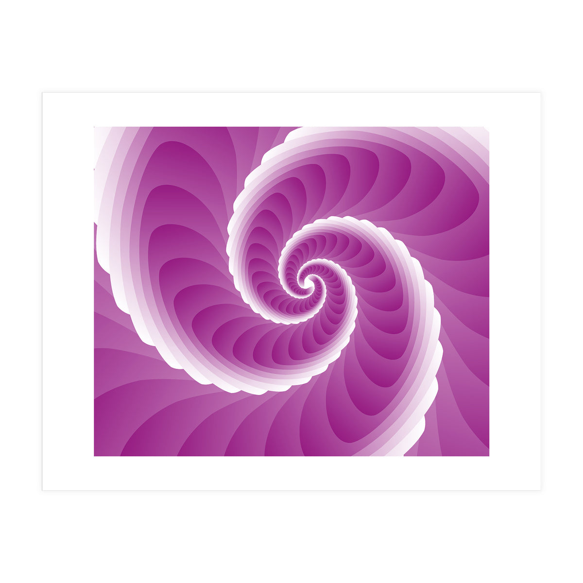 Abstract Pink Swirl  (Print Only)